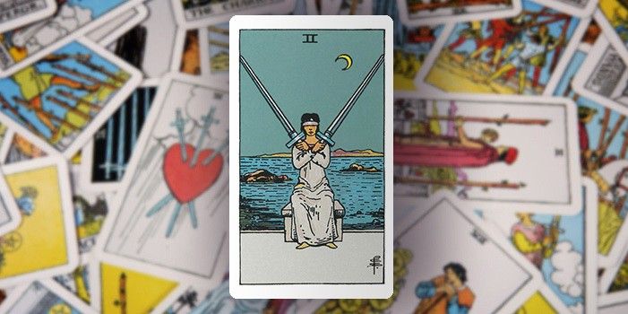 Tarot - Zwei der Schwerter
